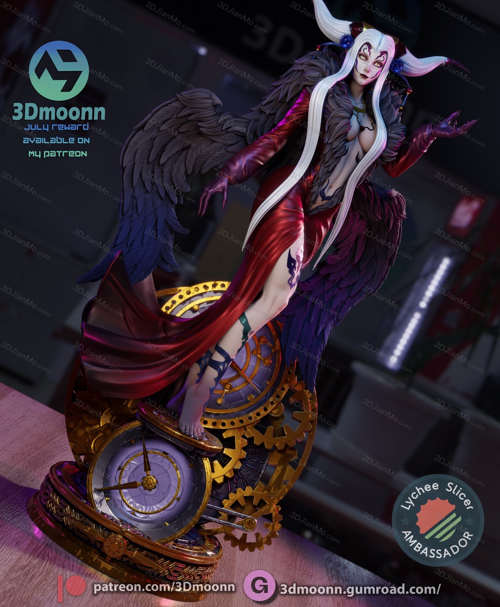 3Dmoonn 最终幻想 时之魔女