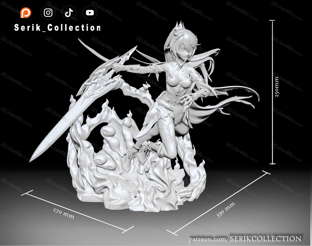 SERIK COLLECTION 崩坏 炎之律者