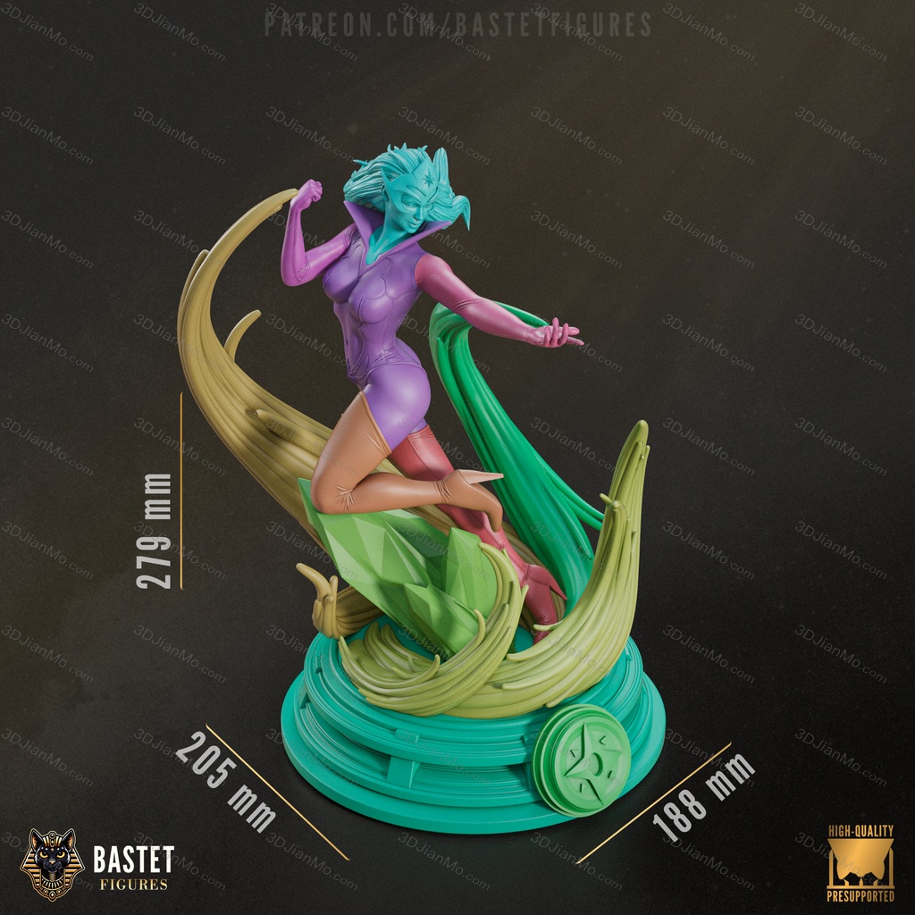 Bastet Figures DC漫画 星蓝姬