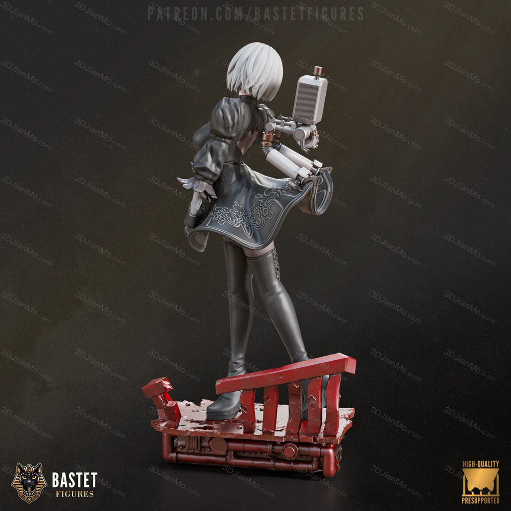 Bastet Figures 尼尔：机械纪元 尤尔哈2B