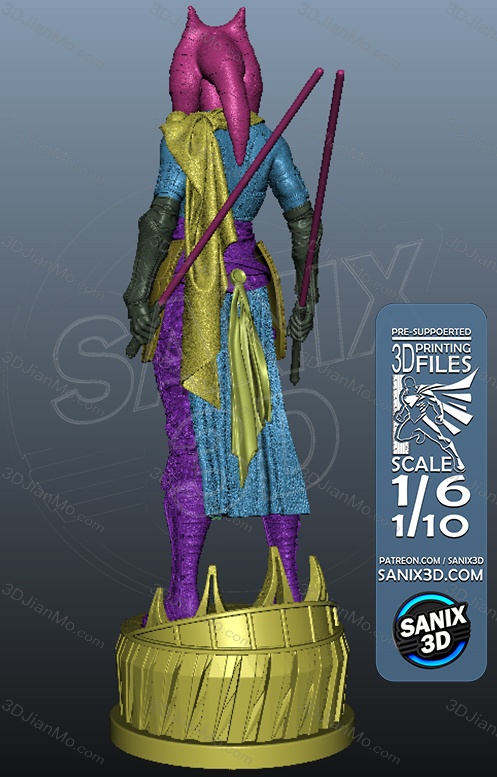 Sanix3d 星球大战 阿索卡