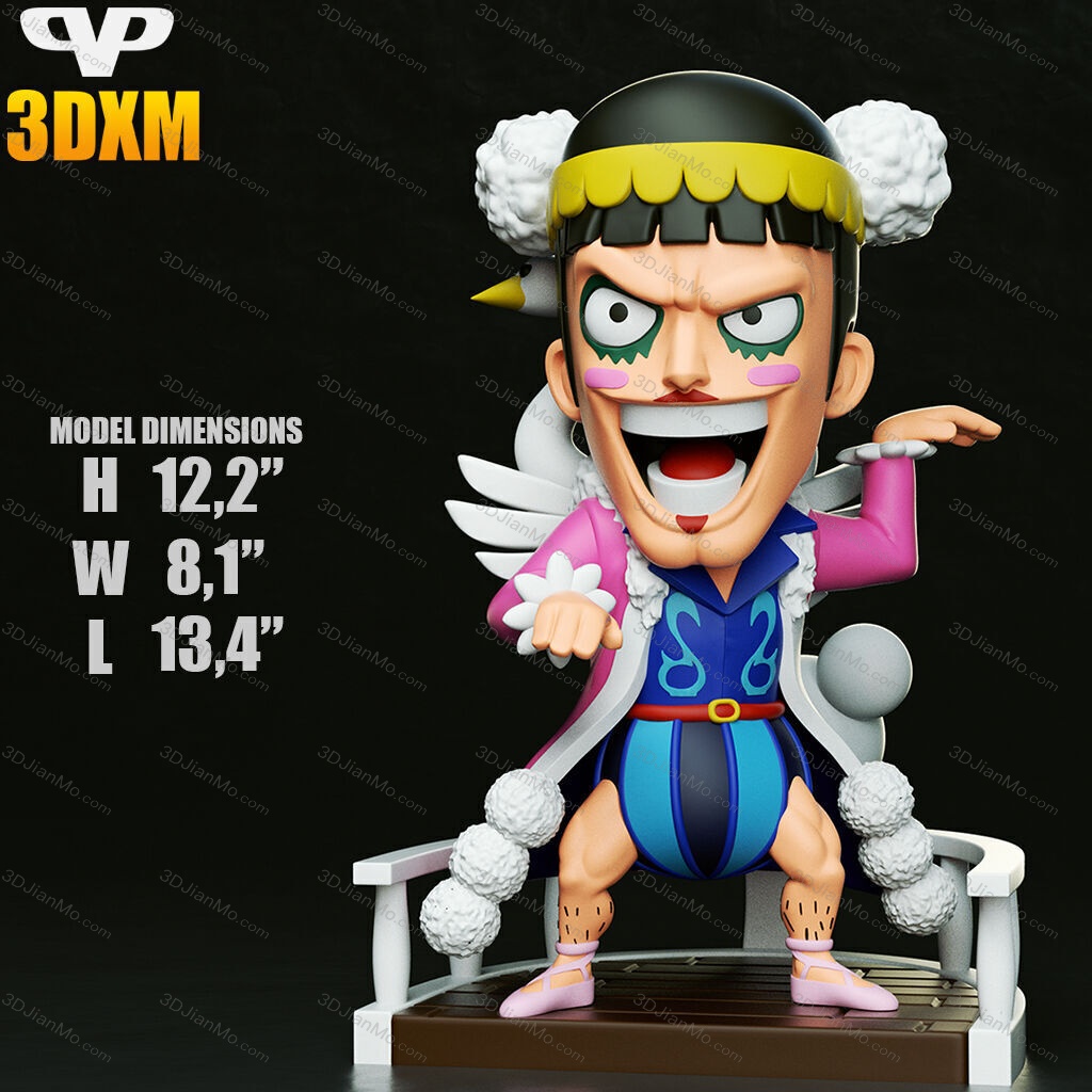 Chibi STL 海贼王 冯·克雷