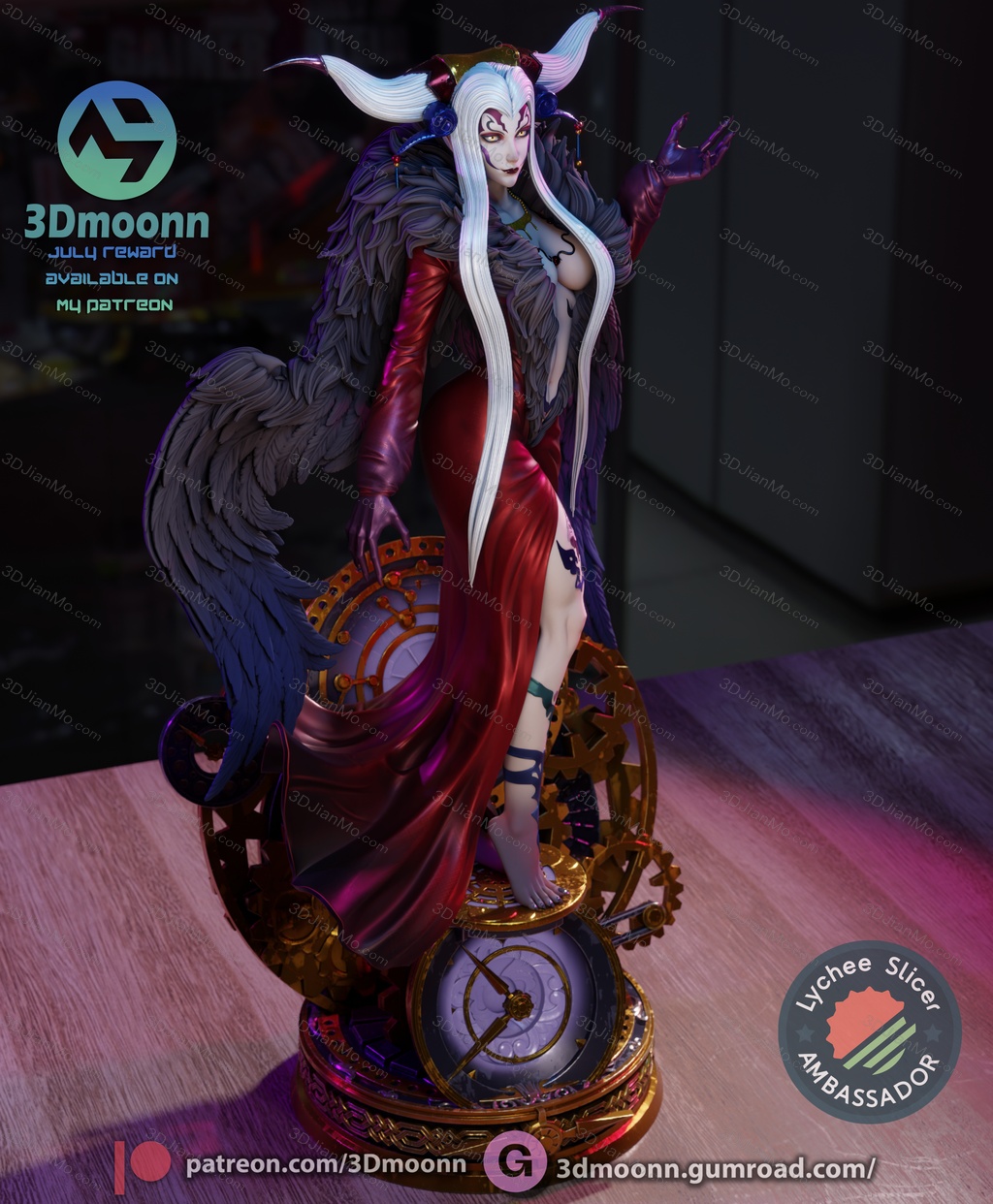 3Dmoonn 最终幻想 时之魔女