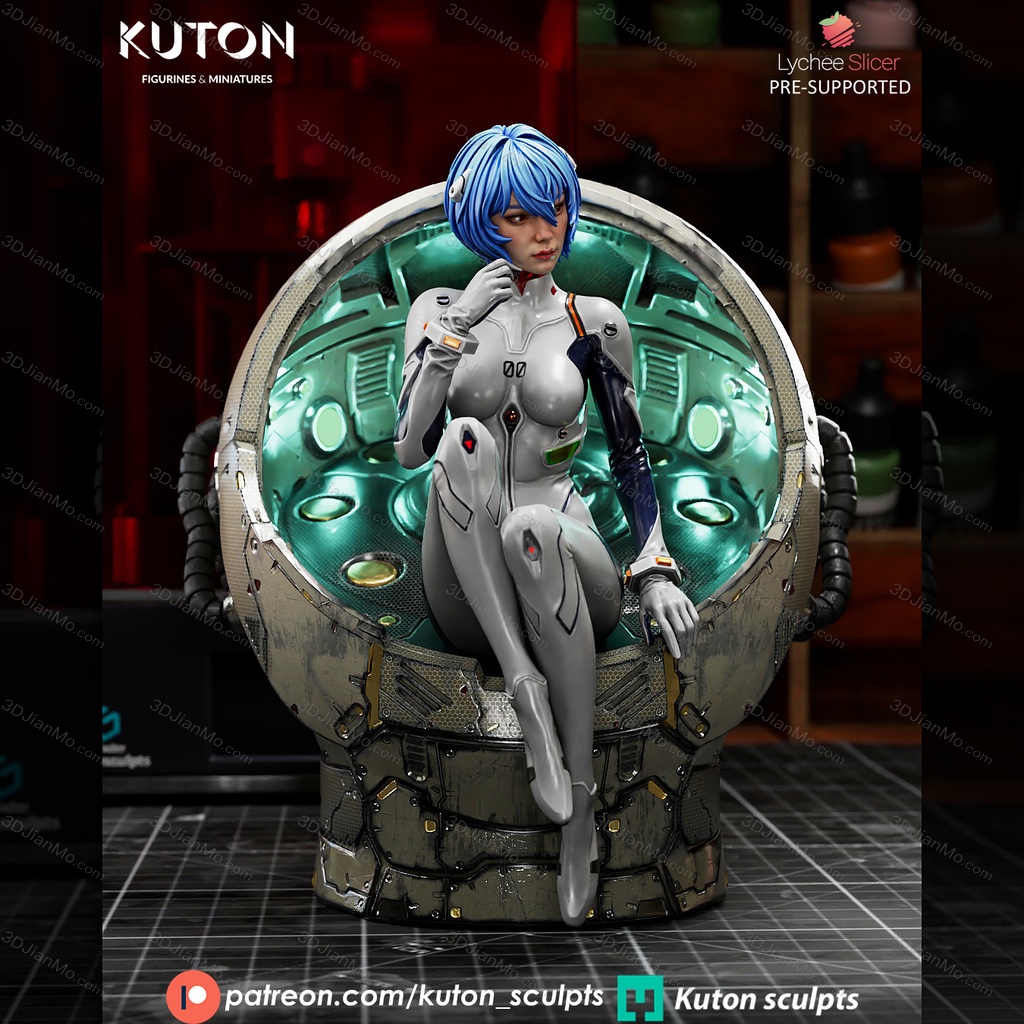 KUTON 新世纪福音战士 绫波丽