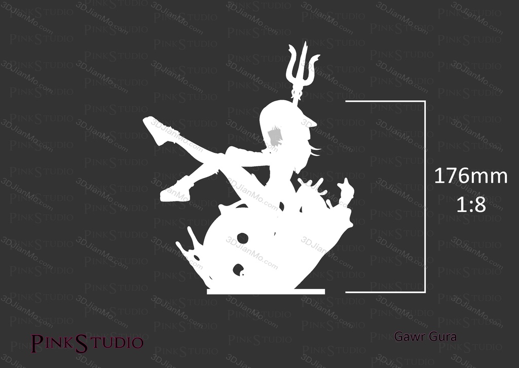 Pink Studio 虚拟偶像 噶呜·古拉