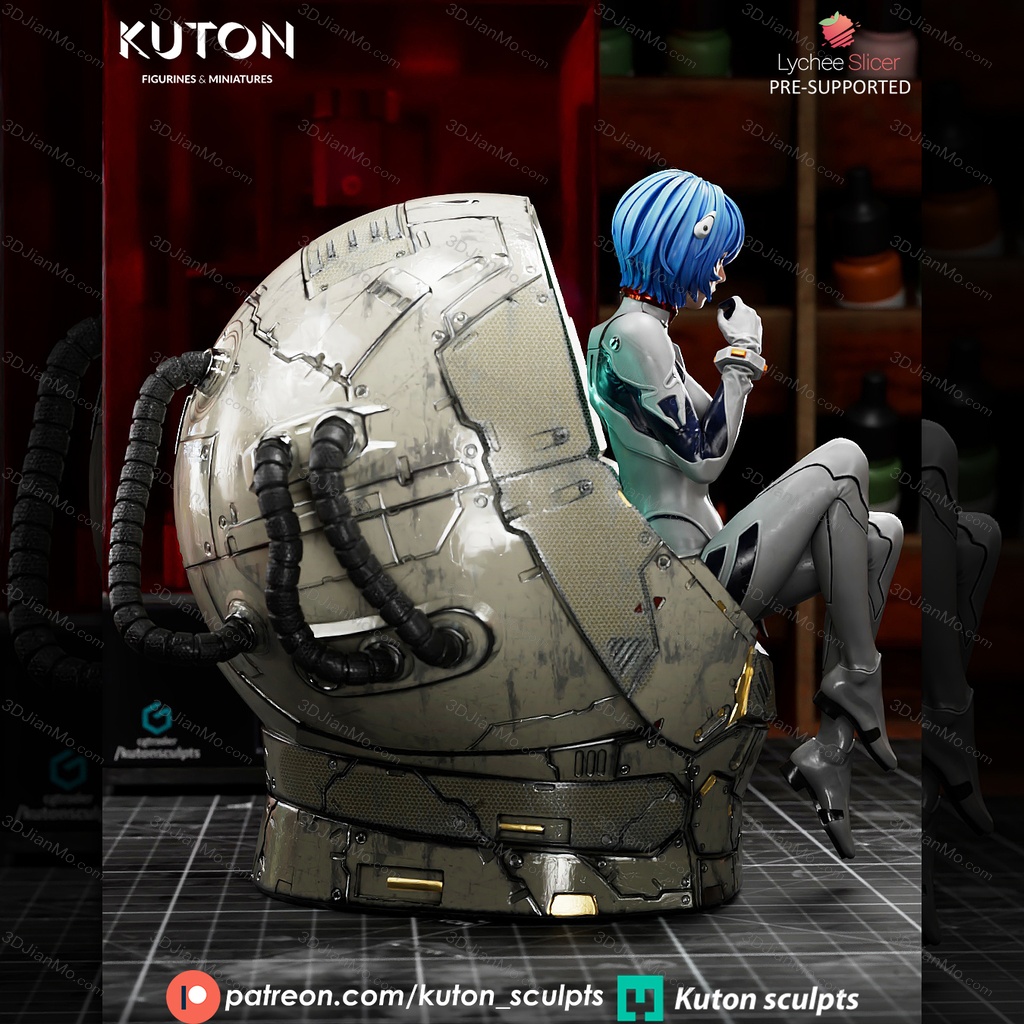 KUTON 新世纪福音战士 绫波丽