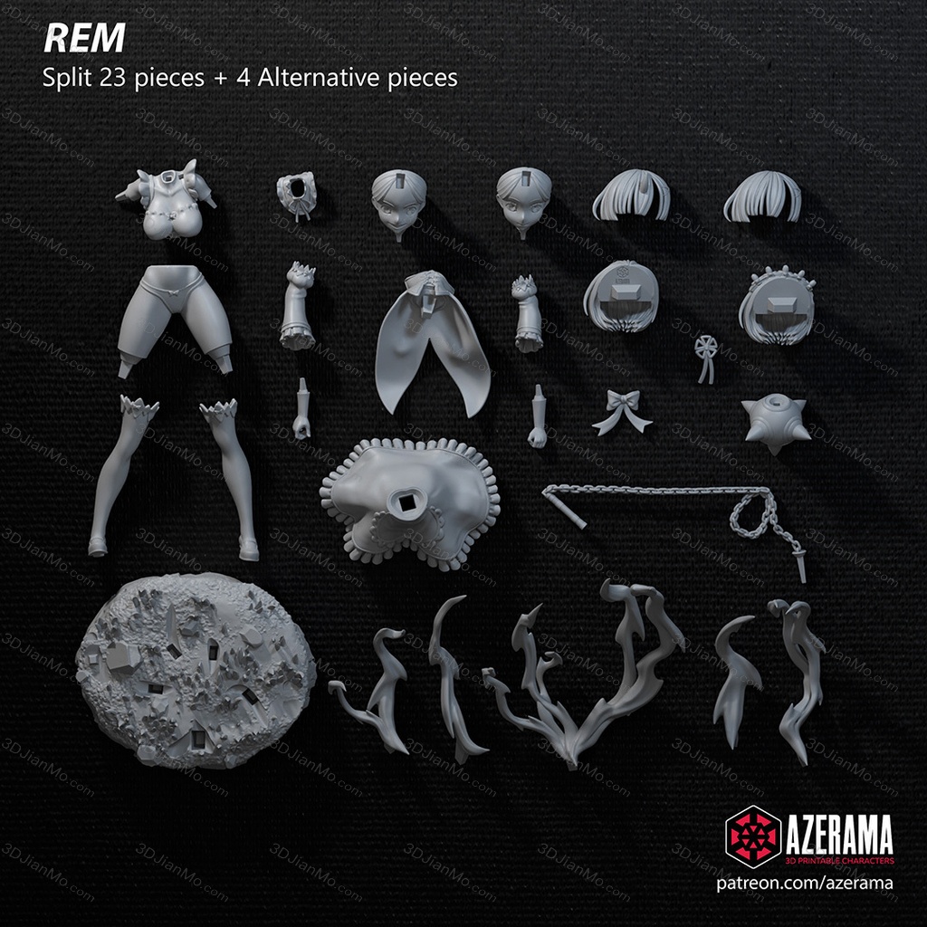 Azerama 从零开始的异世界生活 雷姆