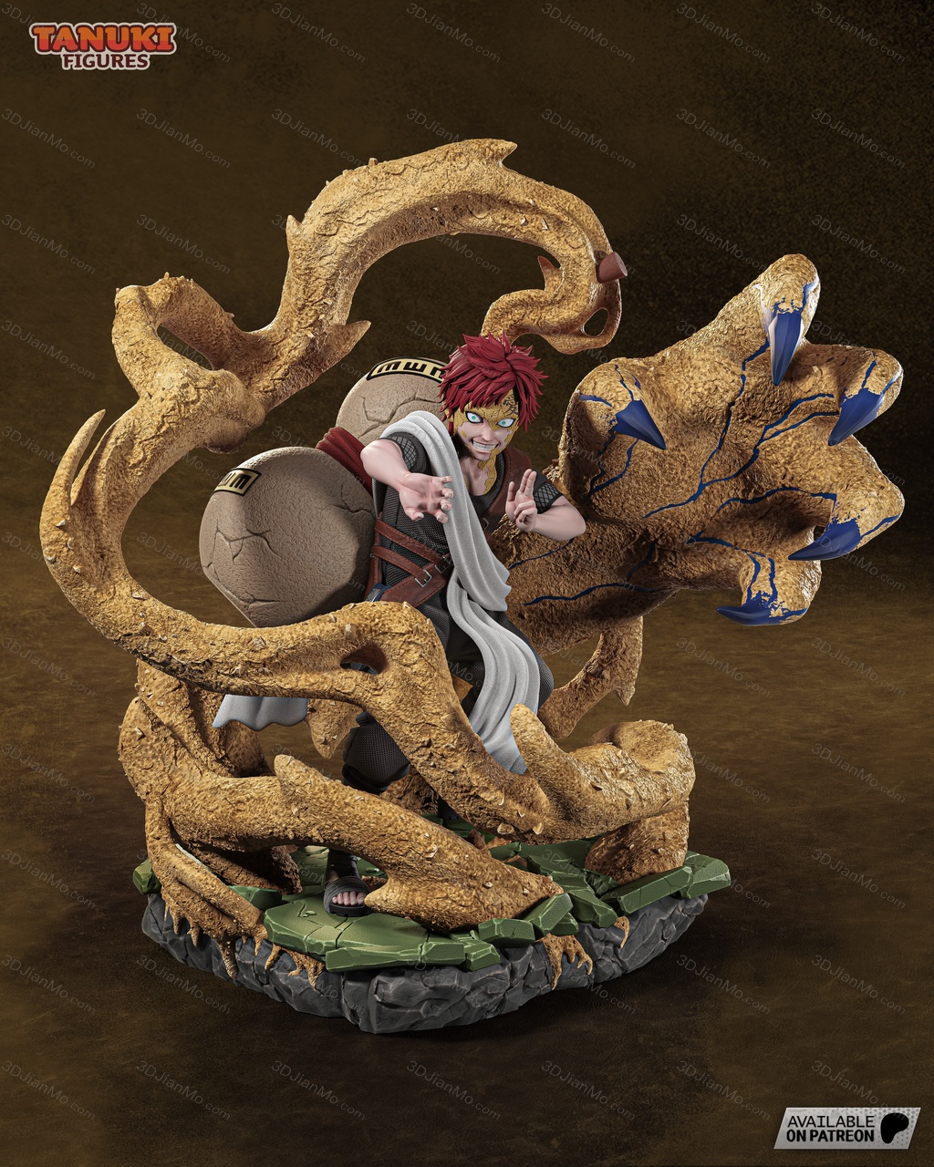 Tanuki Figures 火影忍者 我爱罗