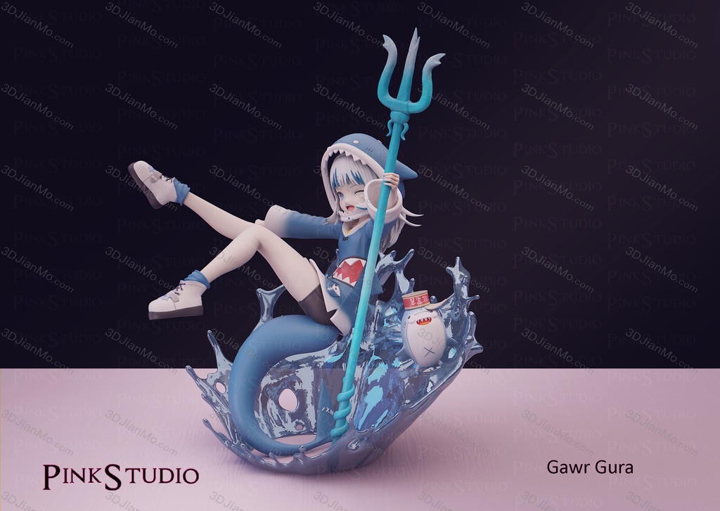 Pink Studio 虚拟偶像 噶呜·古拉