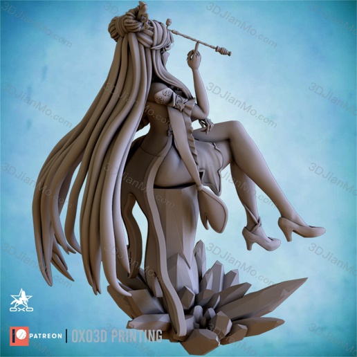 OXO3D 原神 凝光