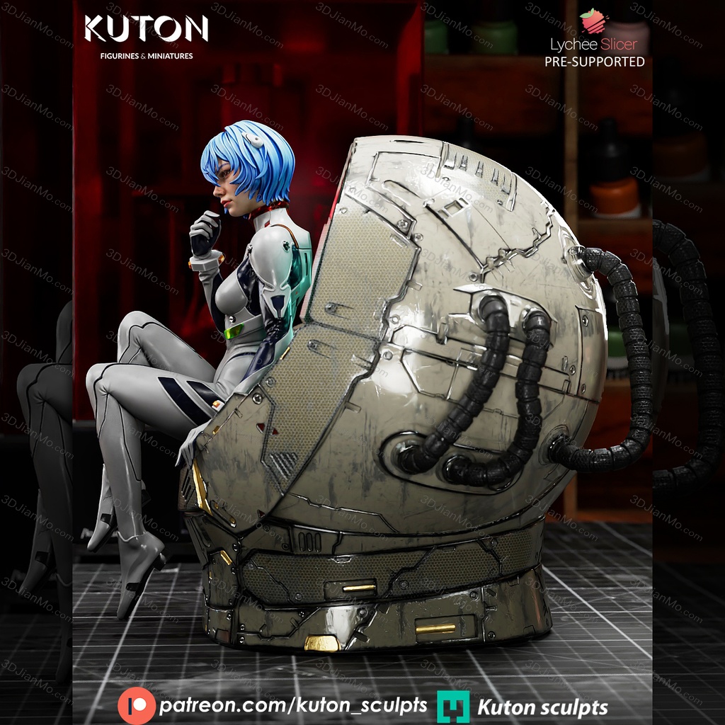 KUTON 新世纪福音战士 绫波丽