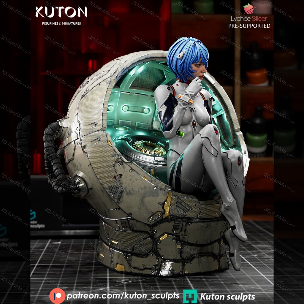KUTON 新世纪福音战士 绫波丽