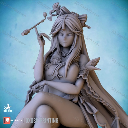 OXO3D 原神 凝光
