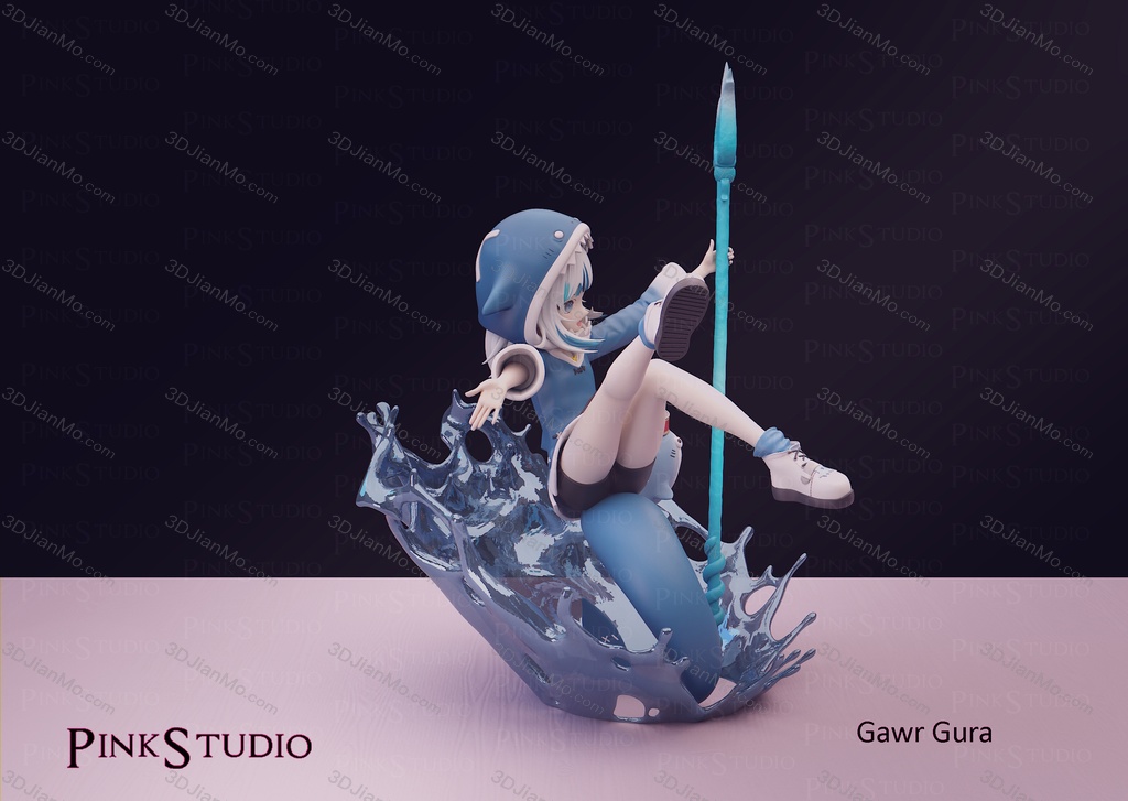 Pink Studio 虚拟偶像 噶呜·古拉