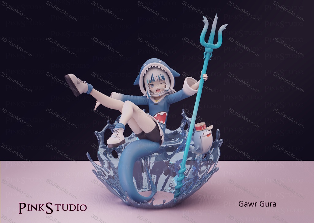 Pink Studio 虚拟偶像 噶呜·古拉