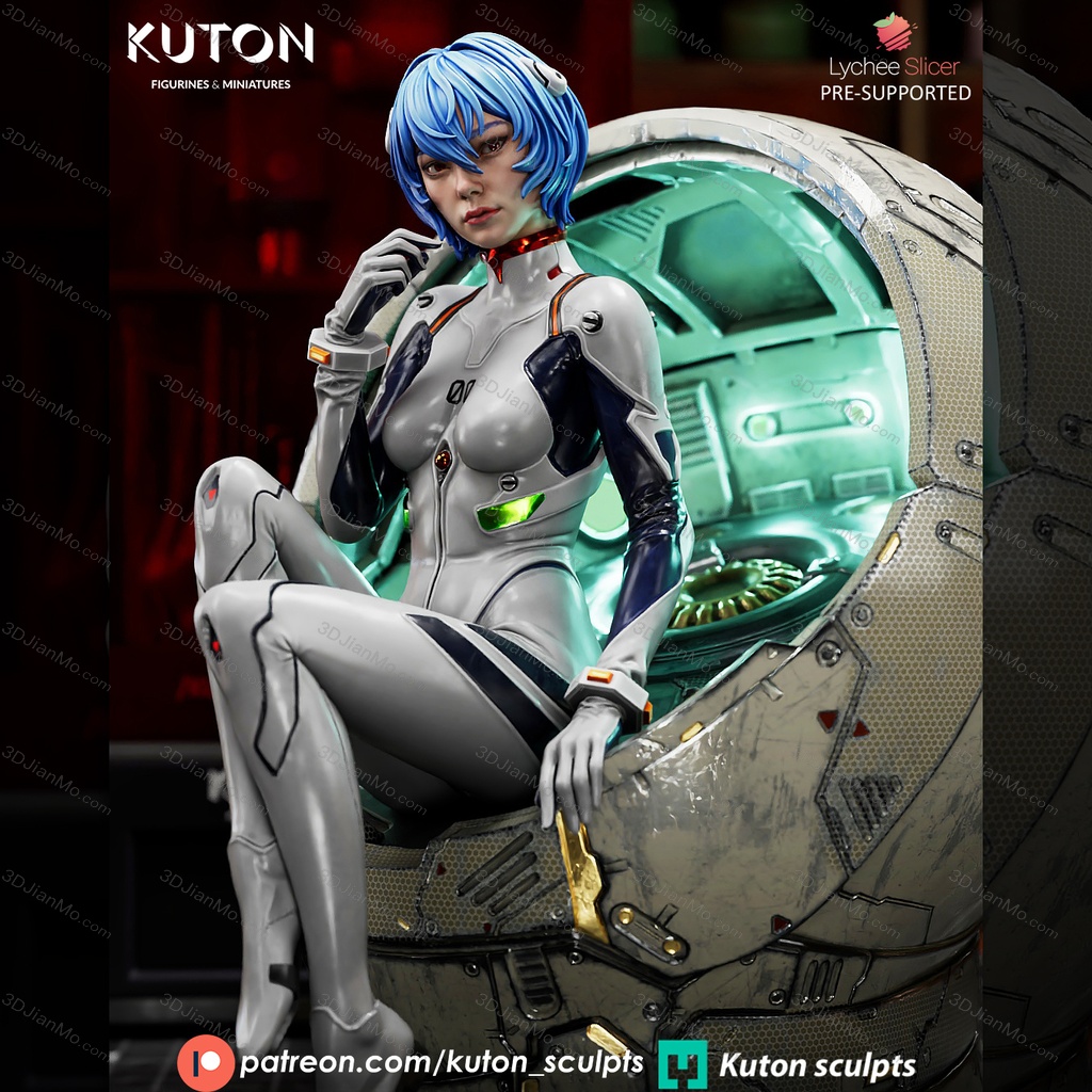 KUTON 新世纪福音战士 绫波丽