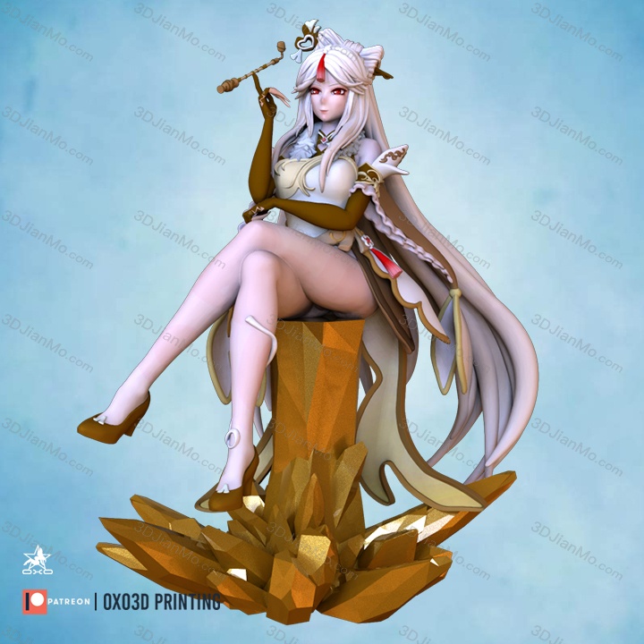 OXO3D 原神 凝光