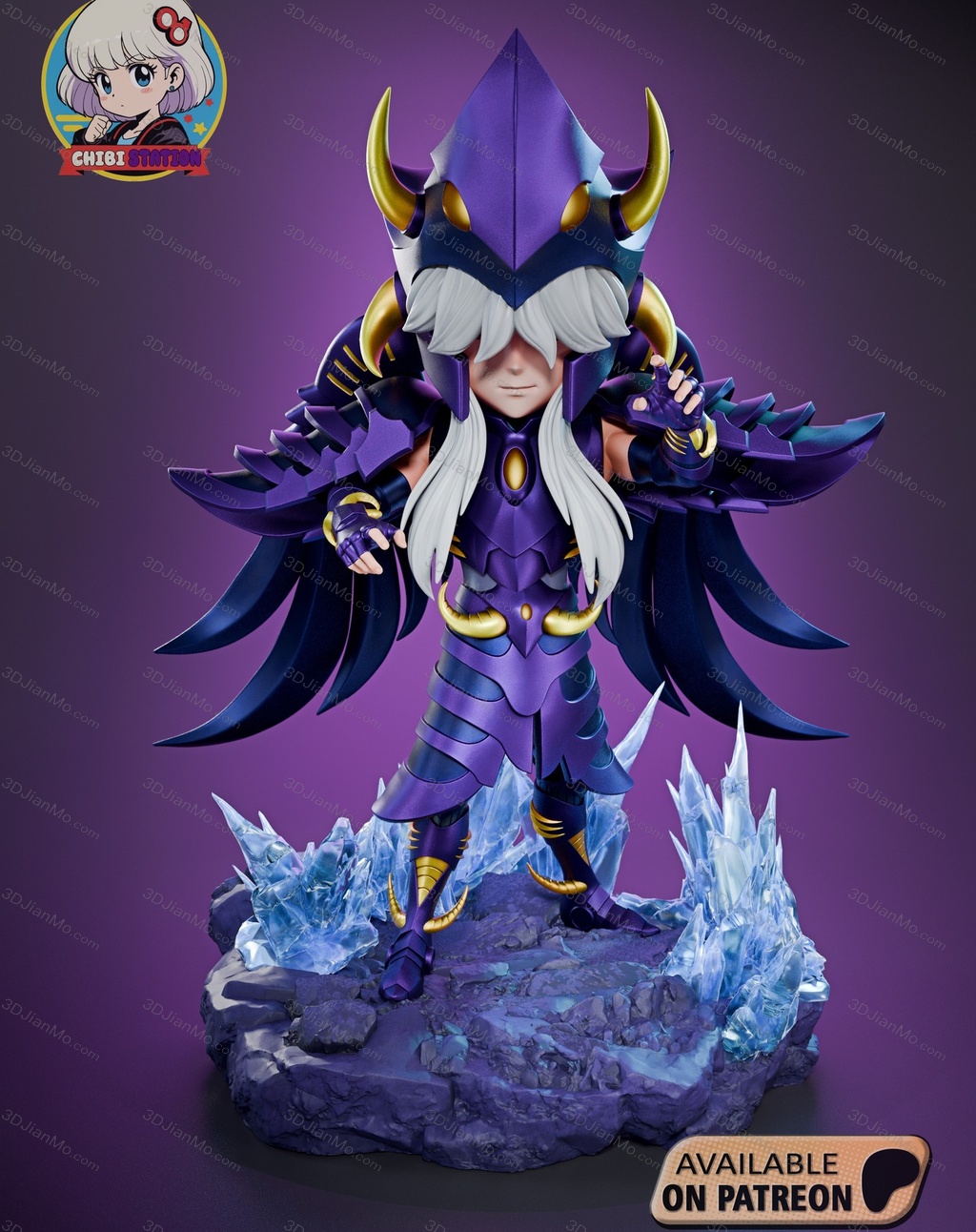 Chibi Station 圣斗士星矢 天贵星狮鹫 米诺斯