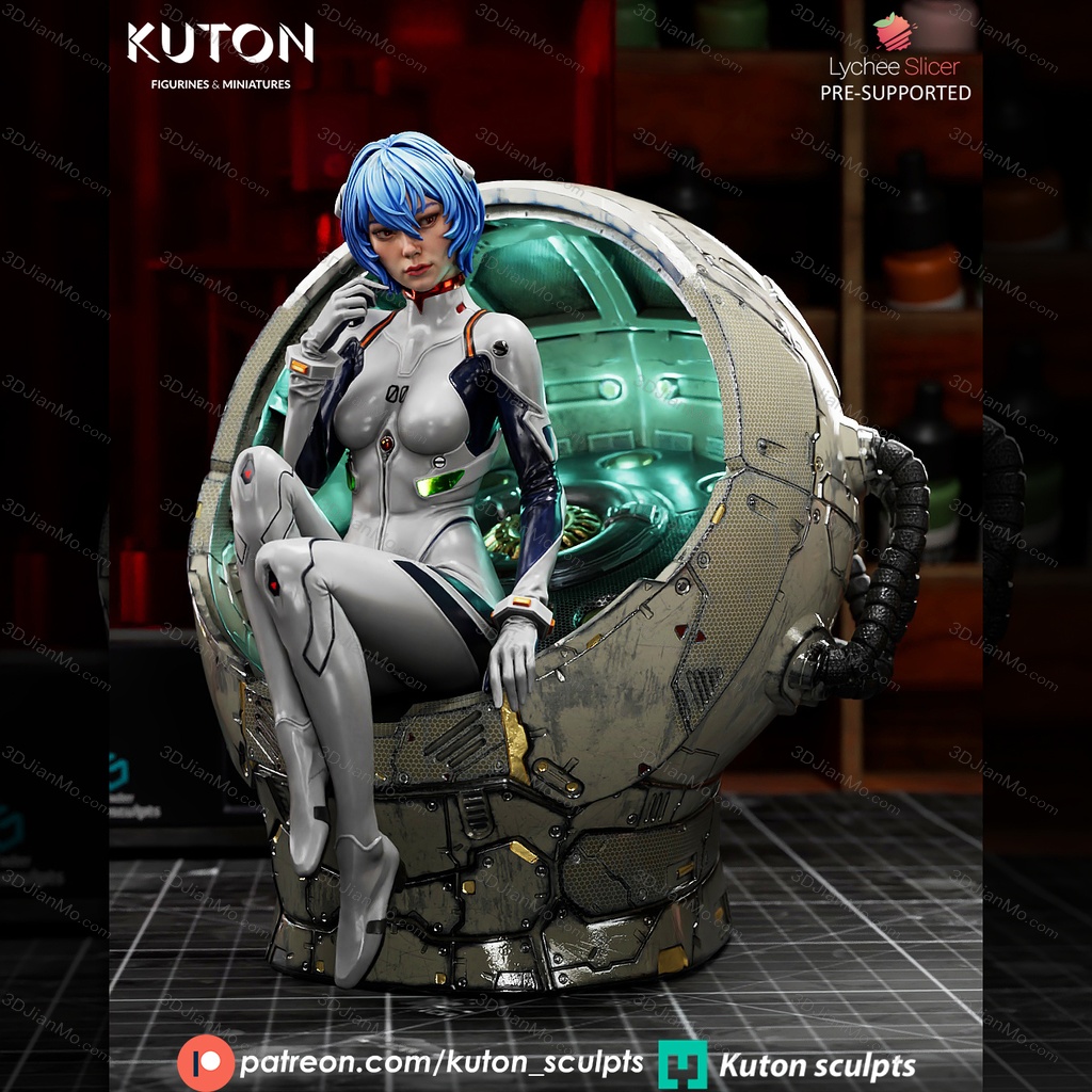 KUTON 新世纪福音战士 绫波丽