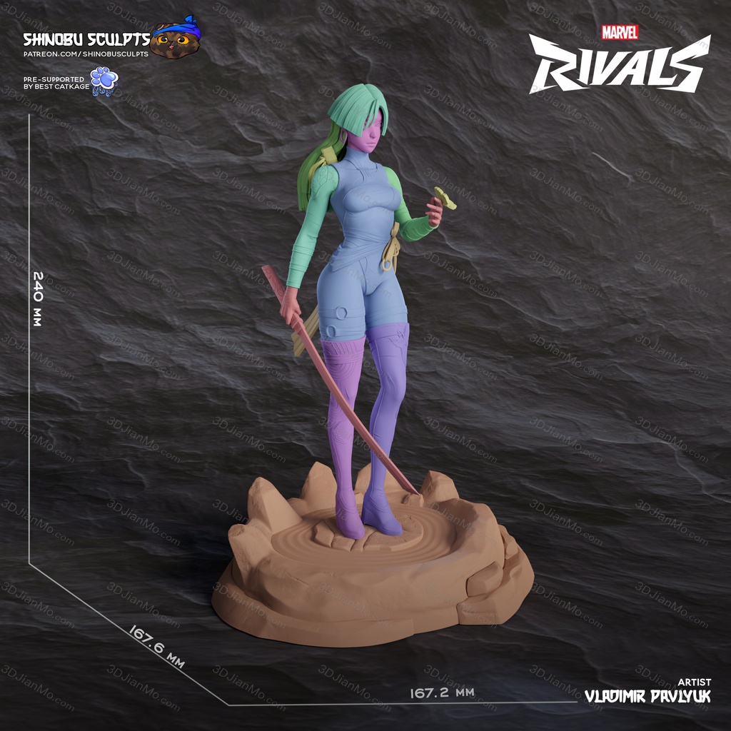 Shinobu Sculpts 漫威 灵蝶