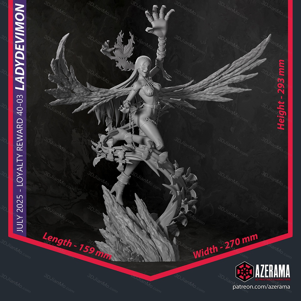 Azerama 数码宝贝 妖女兽
