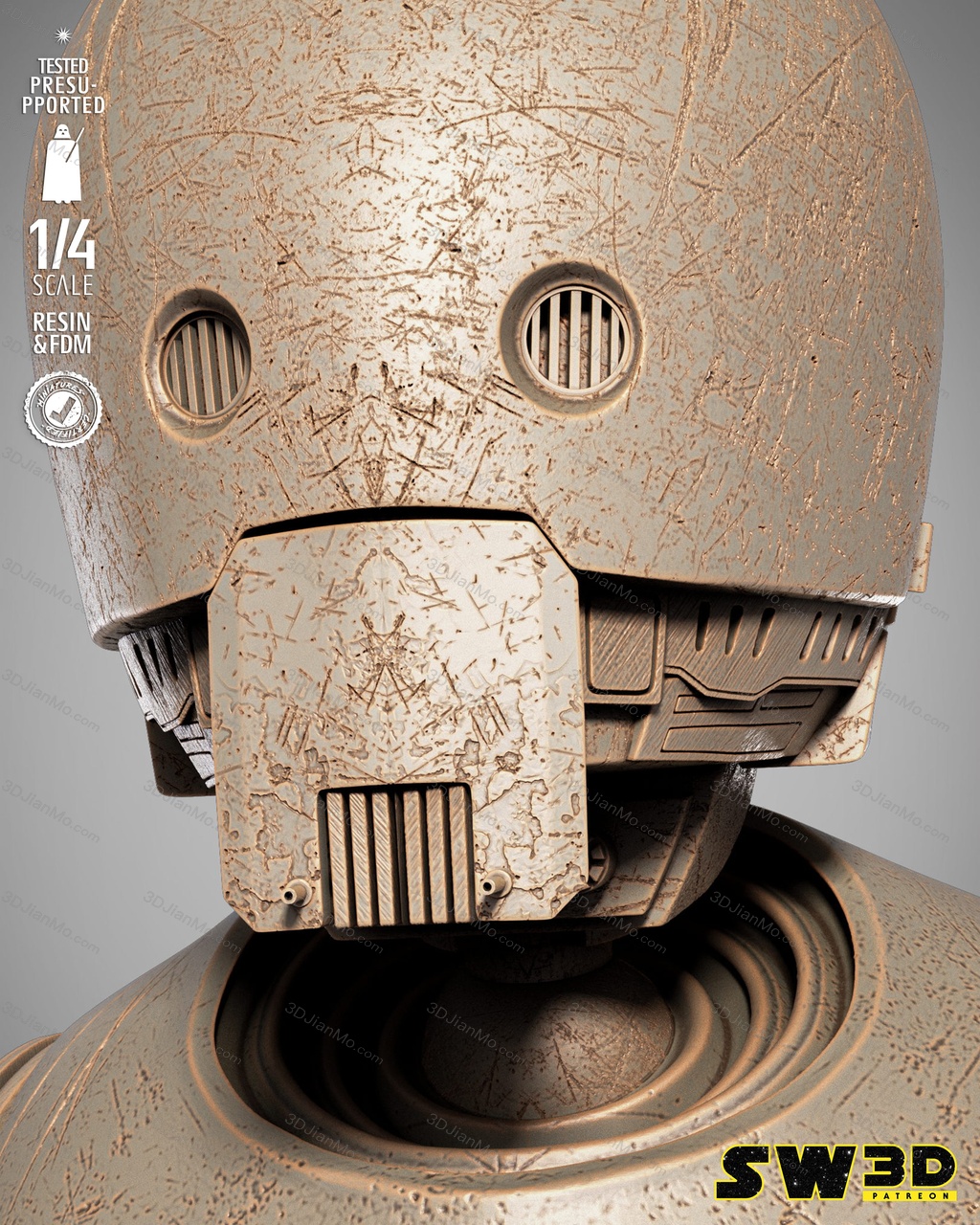 SW3D 星球大战 K-2SO机器人