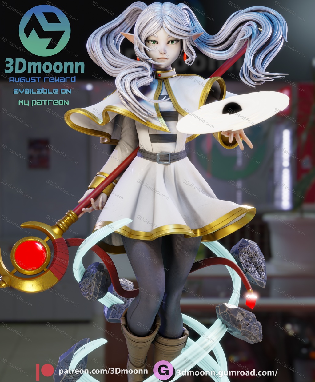 3Dmoonn 葬送的芙莉莲 芙莉莲