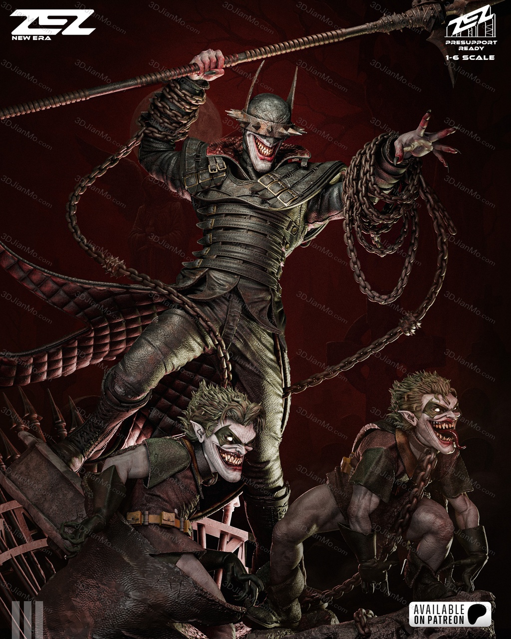 ZEZ STUDIOS DC漫画 狂笑之蝠