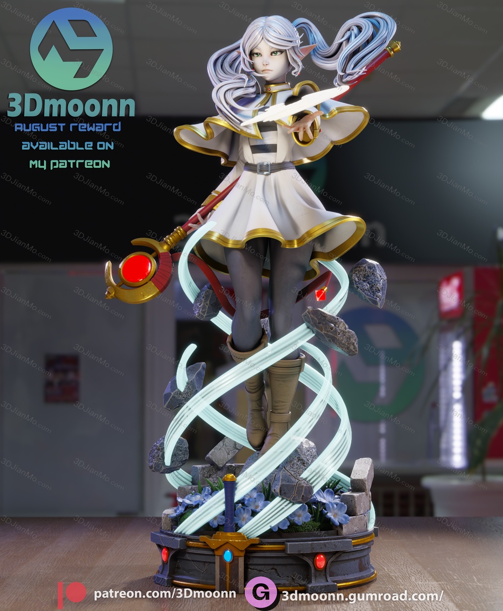 3Dmoonn 葬送的芙莉莲 芙莉莲