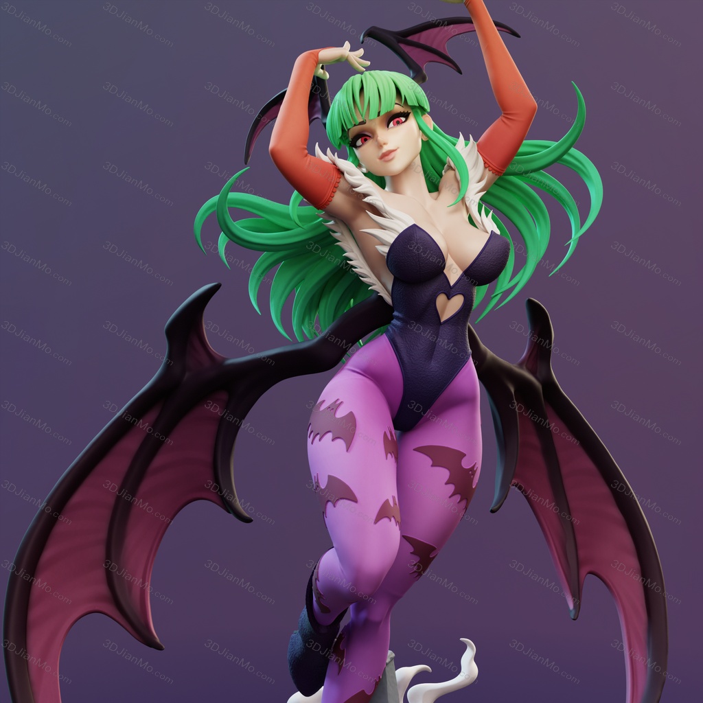 Dinamuuu 3D 恶魔战士 莫莉卡·安斯兰特