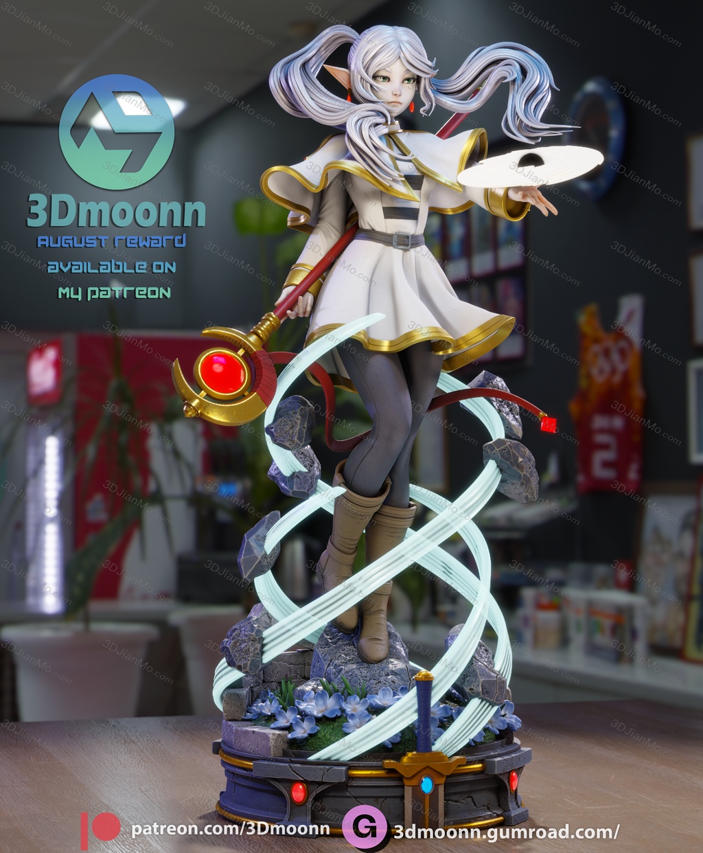 3Dmoonn 葬送的芙莉莲 芙莉莲