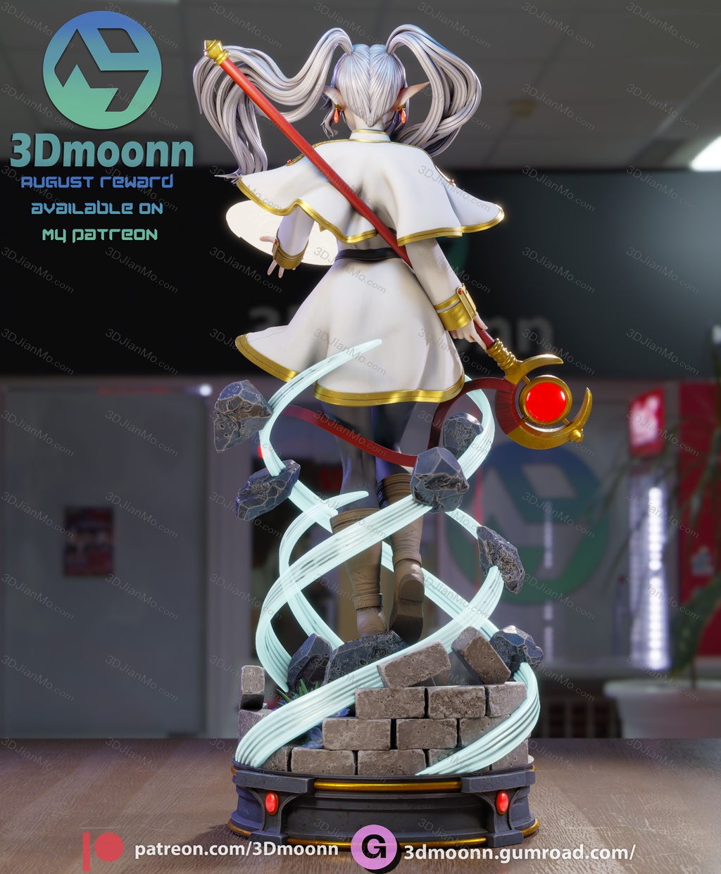 3Dmoonn 葬送的芙莉莲 芙莉莲