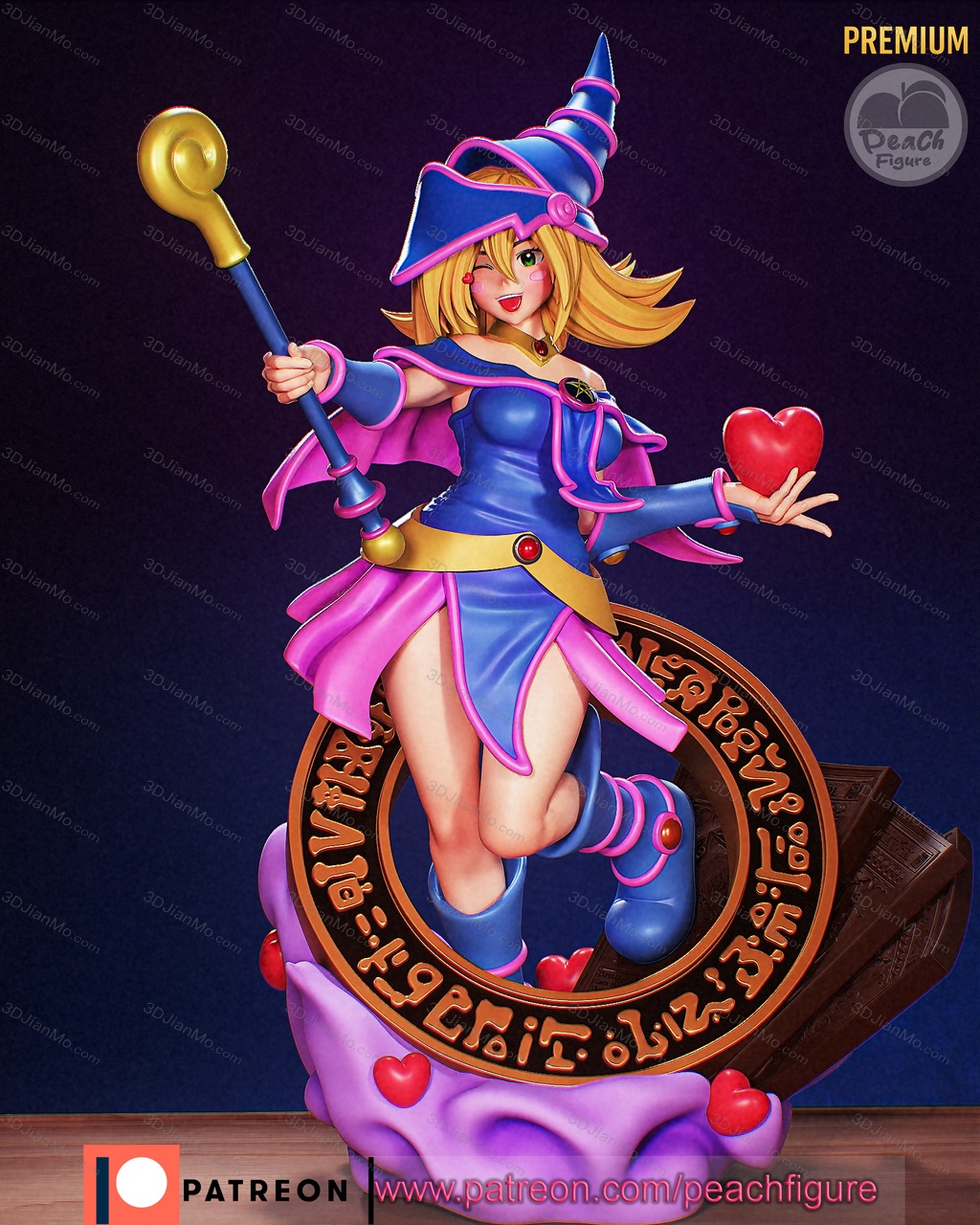 Peach Figure 游戏王 黑魔导女孩