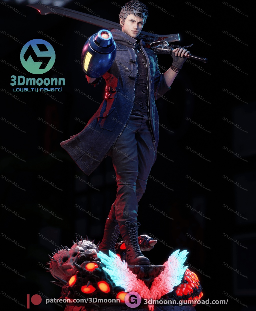 3Dmoonn 鬼泣 尼禄
