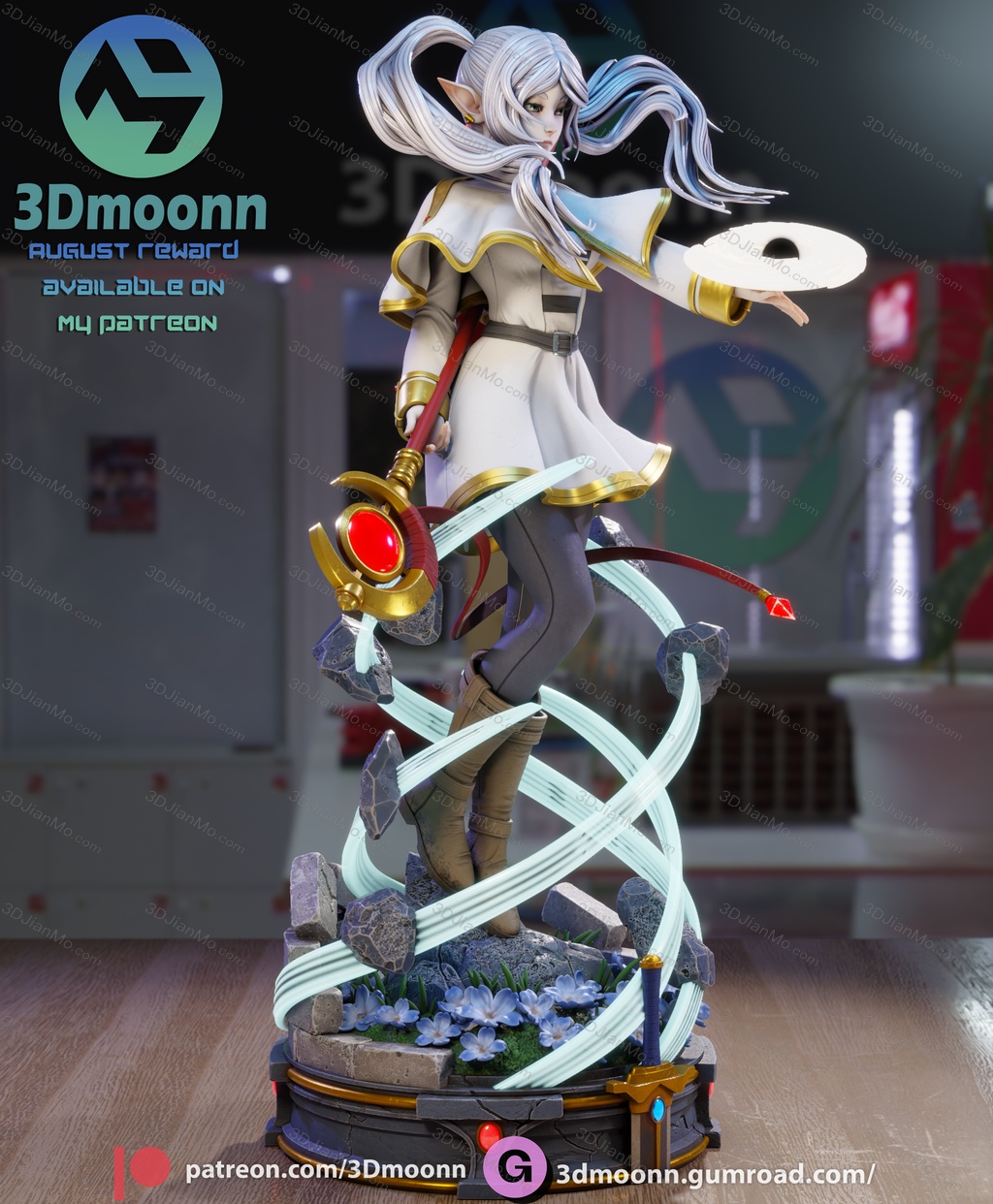 3Dmoonn 葬送的芙莉莲 芙莉莲