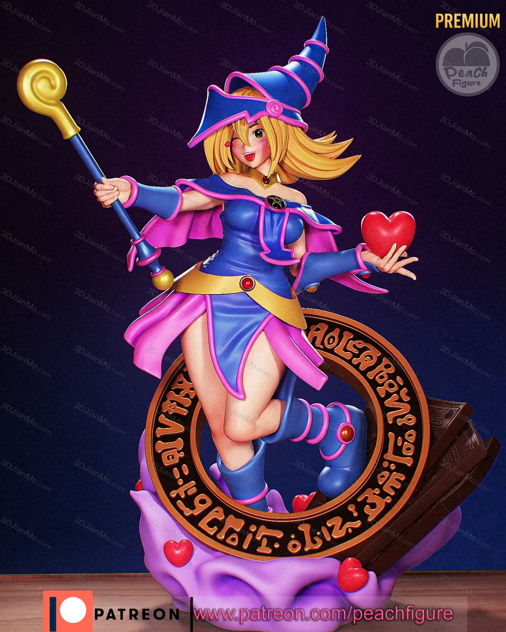 Peach Figure 游戏王 黑魔导女孩