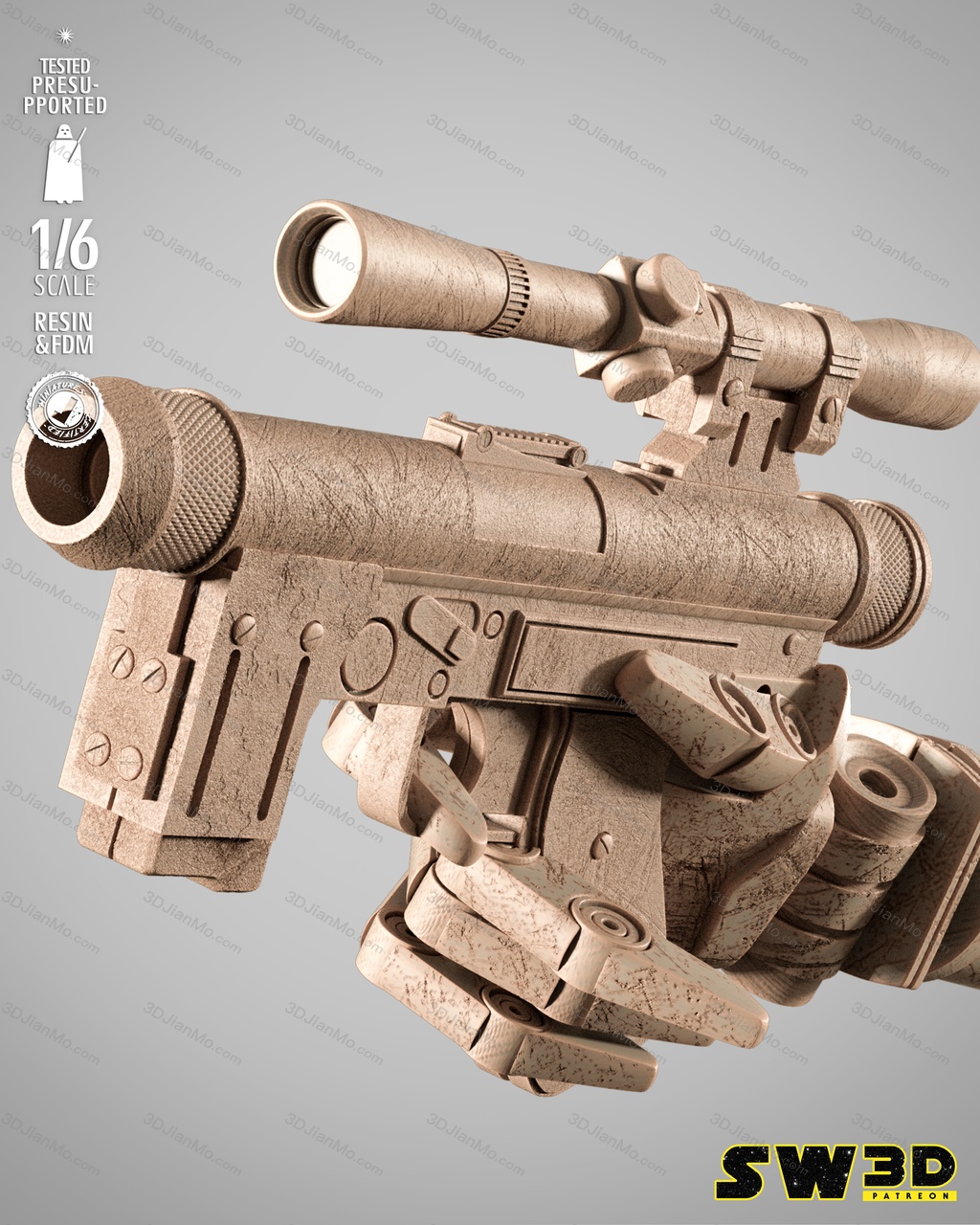SW3D 星球大战 K-2SO机器人