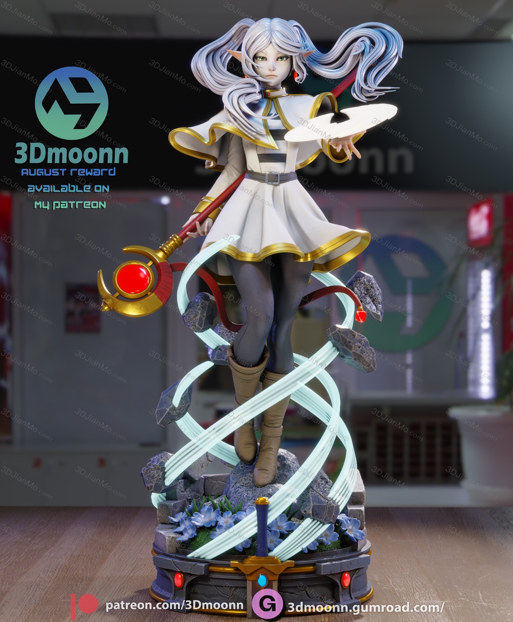 3Dmoonn 葬送的芙莉莲 芙莉莲