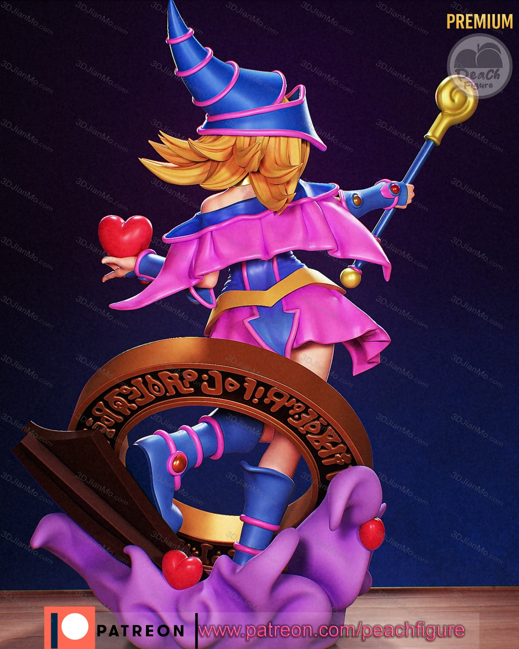 Peach Figure 游戏王 黑魔导女孩