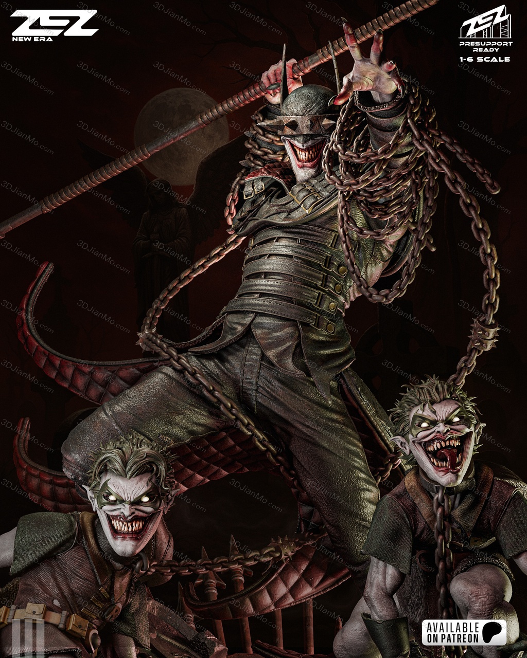 ZEZ STUDIOS DC漫画 狂笑之蝠